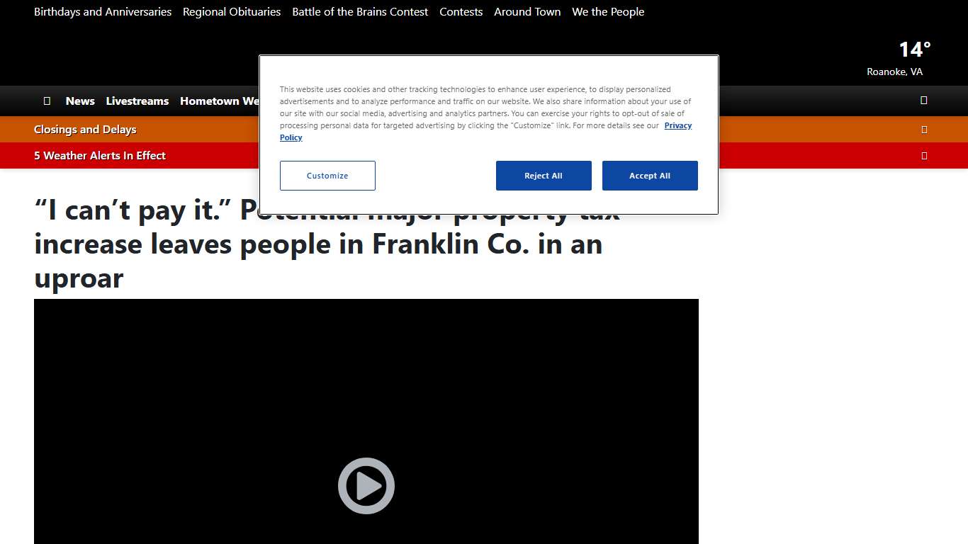 “I can’t pay it.” Potential major property tax increase leaves people in Franklin Co. in an uproar